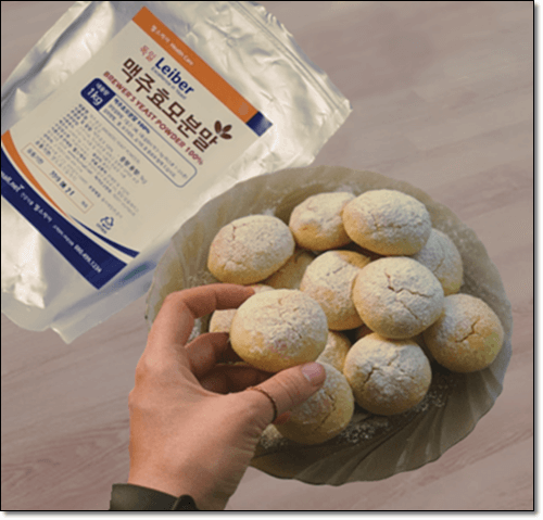 에피코르가 풍부한 맥주 효모 빵