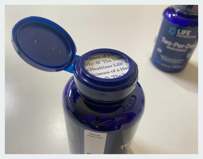 라이프 익스텐션 투퍼데이 종합비타민 밀봉상태