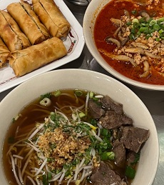 뽀삐아-똠얌쌀국수-소고기쌀국수