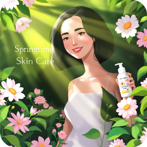 봄철 피부관리 이미지