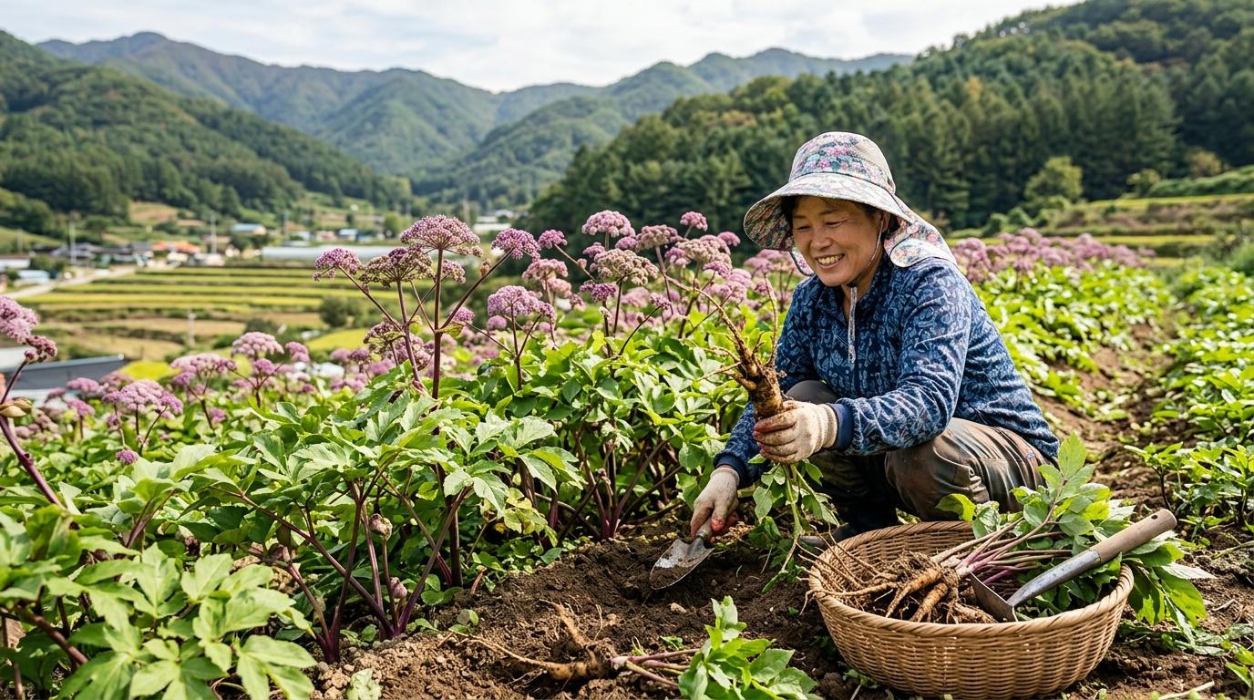 땅두릅나물