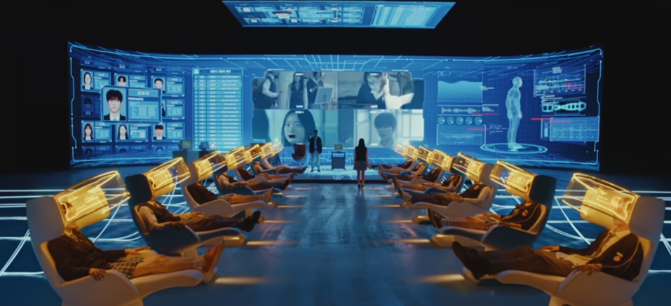 밤이 되었습니다