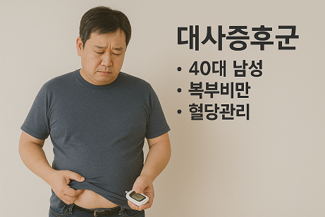 대사증후군 (40대 남성, 복부비만, 혈당관리)