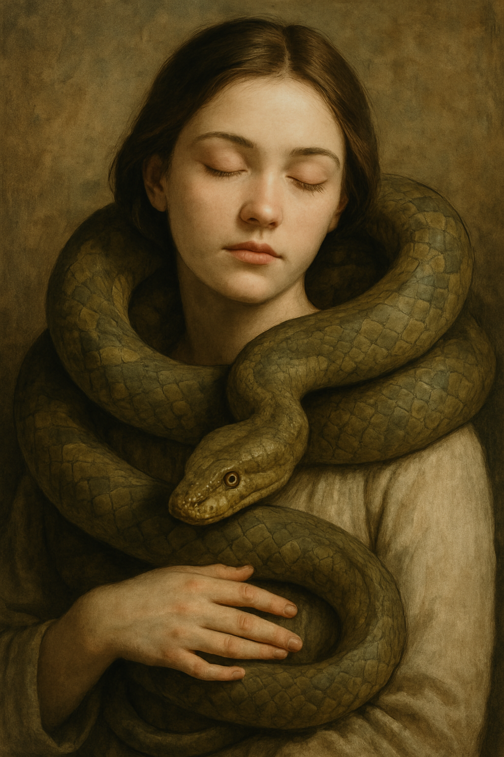 뱀이 몸을 감거나 품에 들어오는 꿈