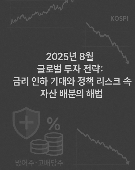 2025년 8월 글로벌 증시 투자 전략