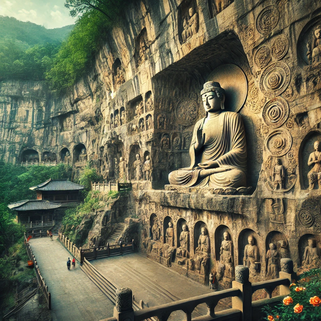 충칭 다쭈 석굴