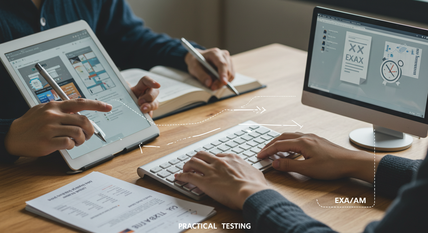 준비가 되었다면 언제든지 응시