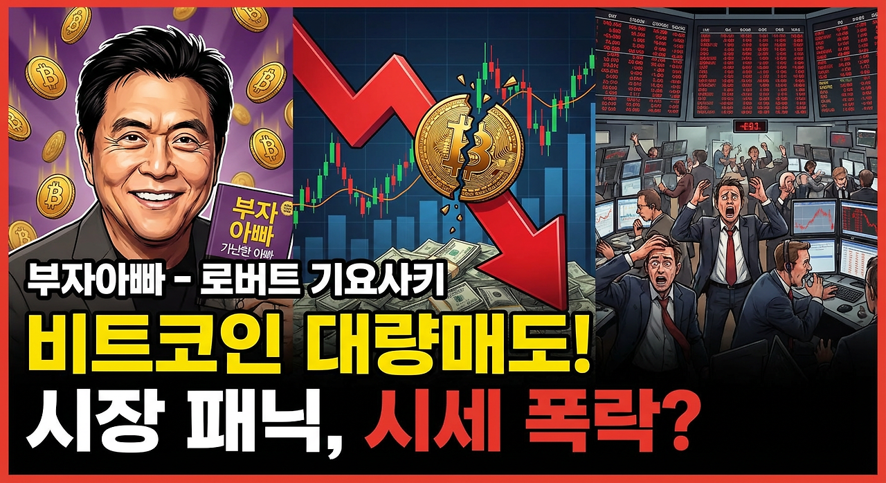 부자아빠-로버트 기요사키, 비트코인 대량매도, 시장 영향과 시세 전망, 저가 매수 기회인가?