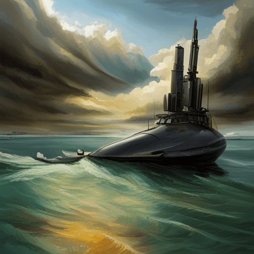 중국 핵잠수함 침몰