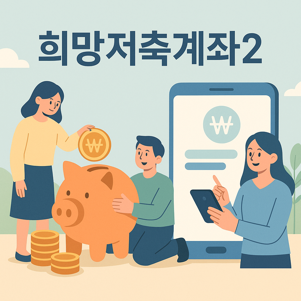 2025년 희망저축계좌2 완벽 정리｜신청 자격부터 혜택까지