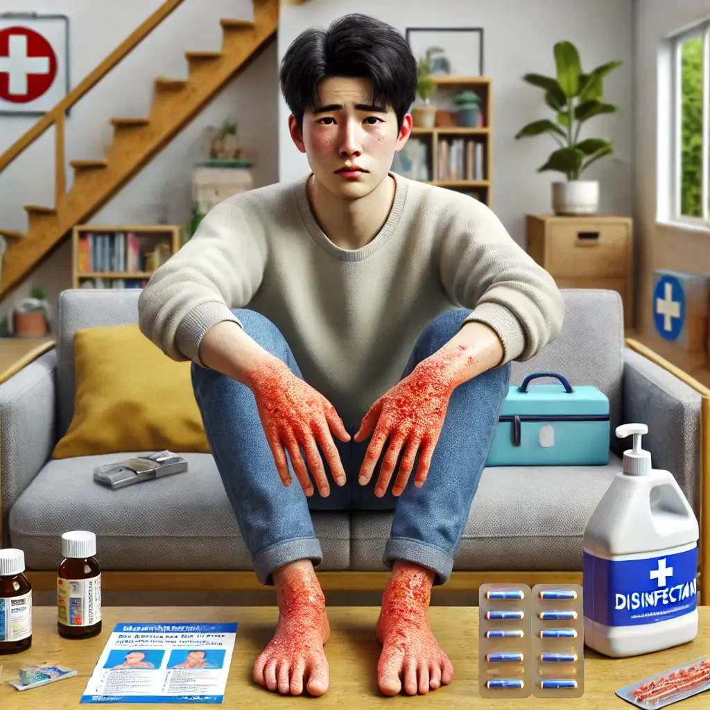 성인 수족구 증상 치료 합병증