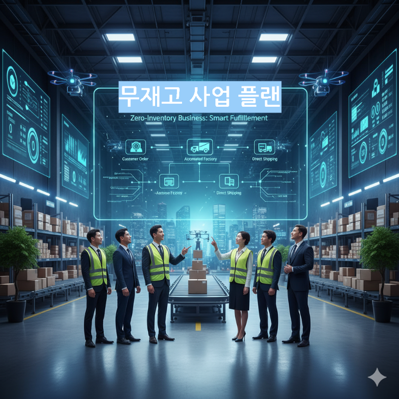 무재고 사업은 기존 창업의 가장 큰 허들(초기 자본과 재고 부담)을 획기적으로 낮춰, **누구에게나 '공정한 출발선'**을 제공한답니다!