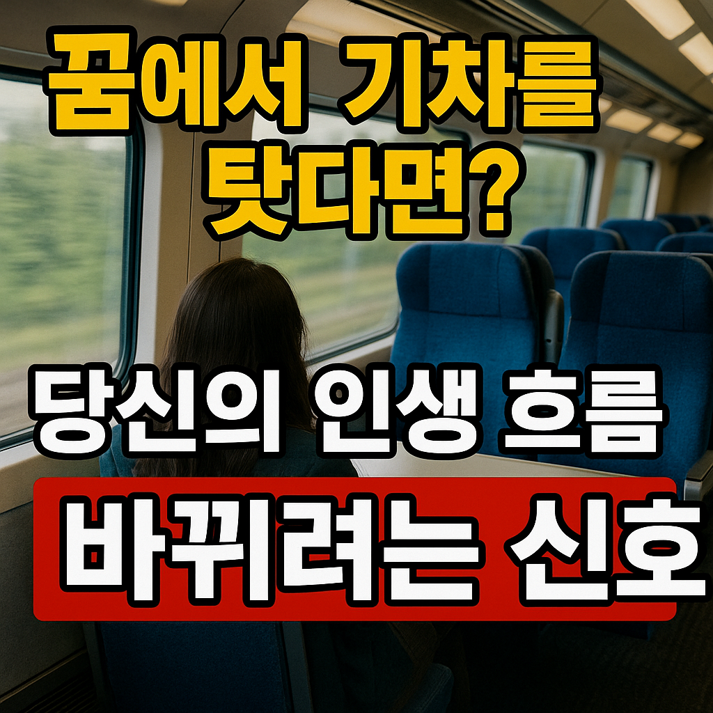 기차 타는 꿈