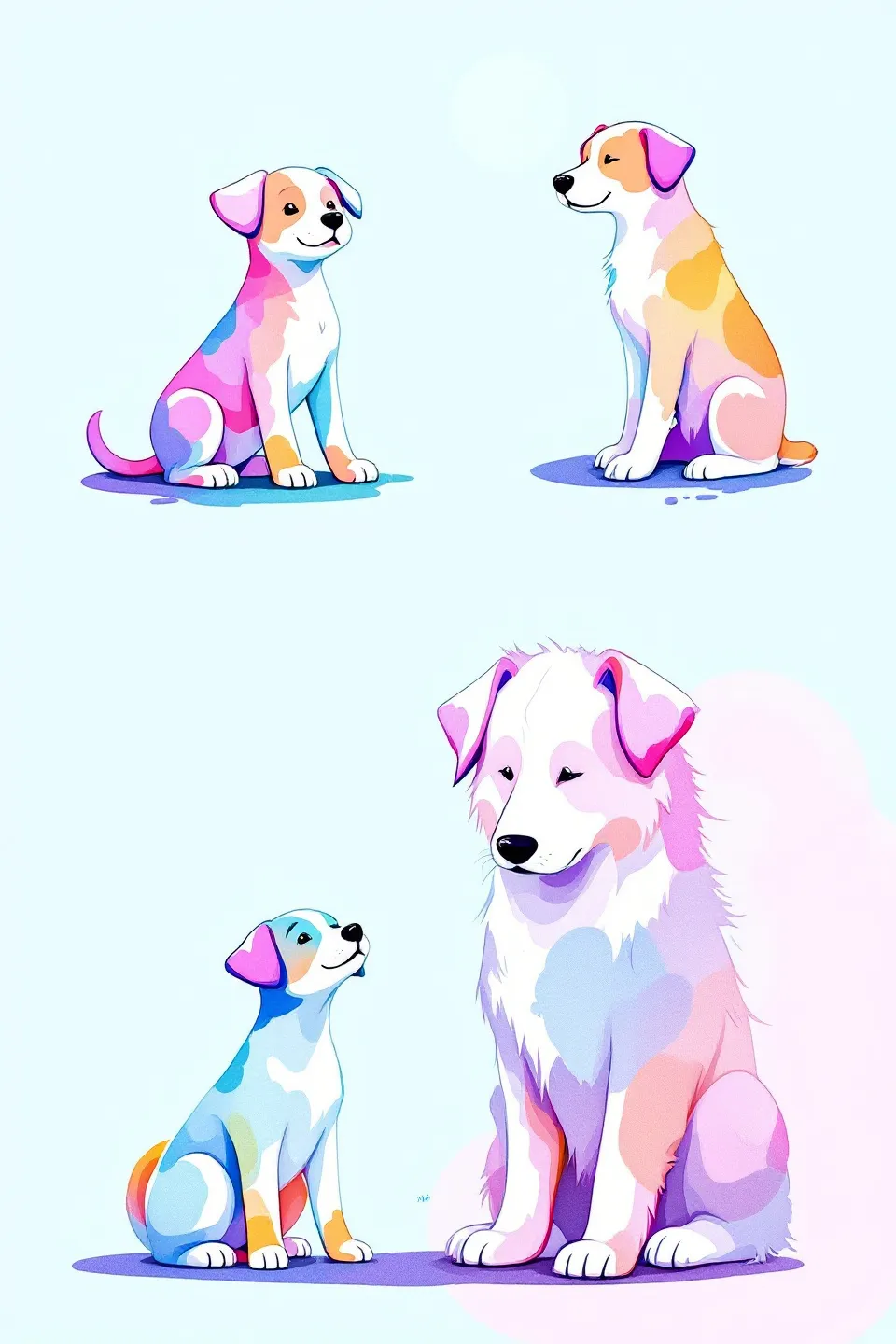 강아지의 거울 인지 능력