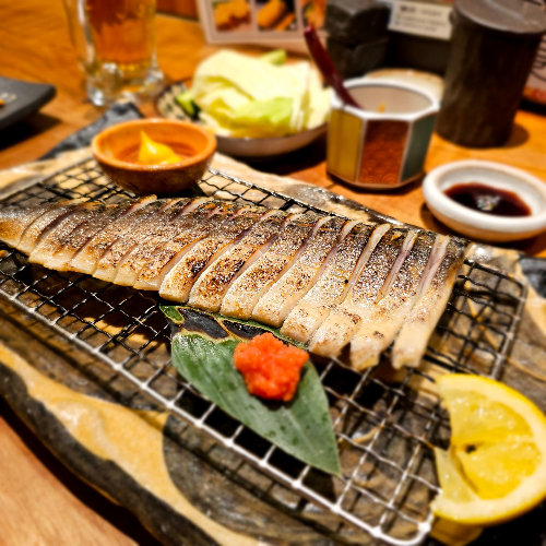 일본여행_에히메_마쓰야마_유메노야 하라네_맛집_이자카야_고등어