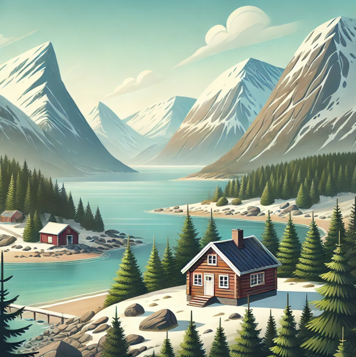 북유럽 관련 이미지