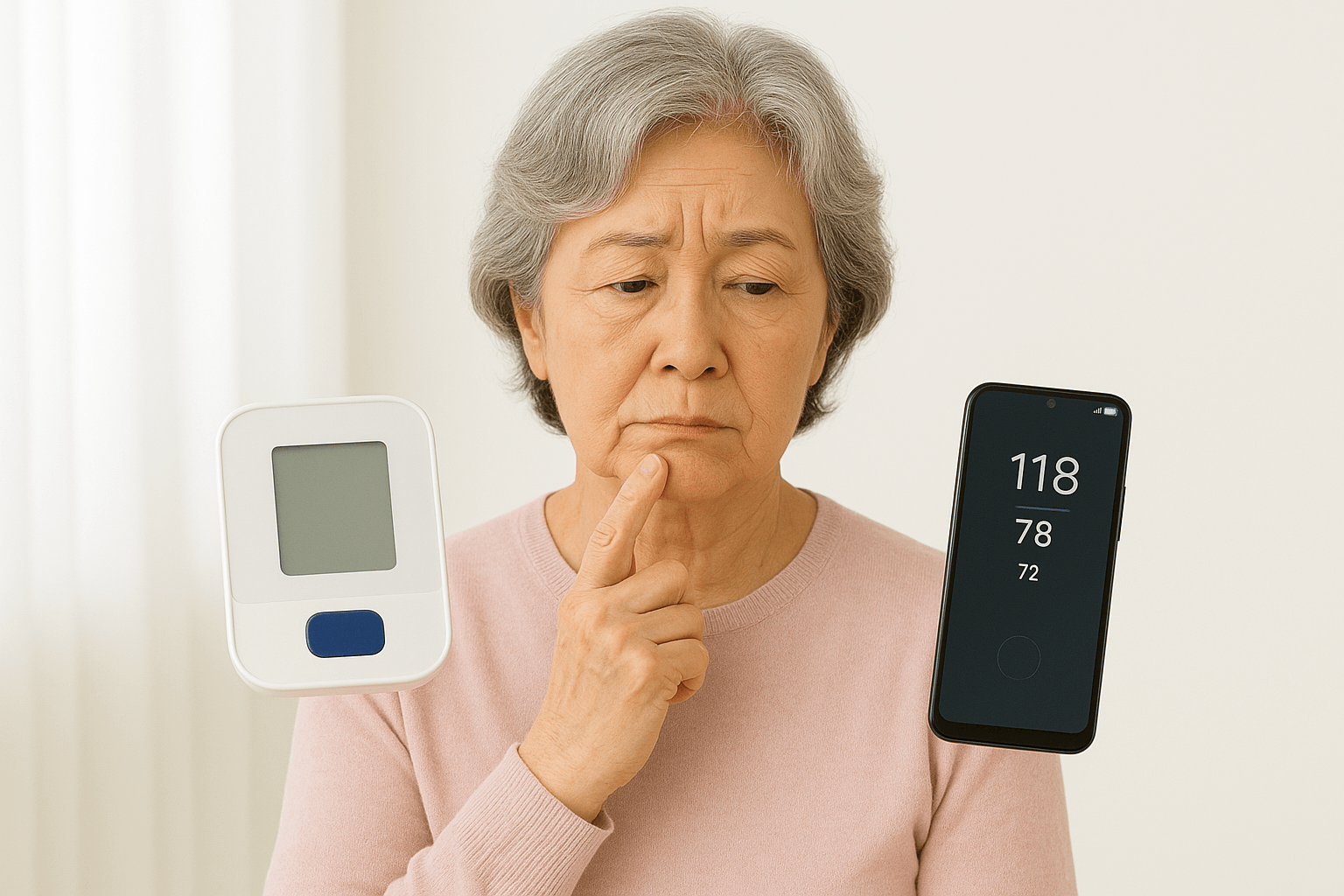 버튼식VS터치식 실버세대 건강기기 선택법