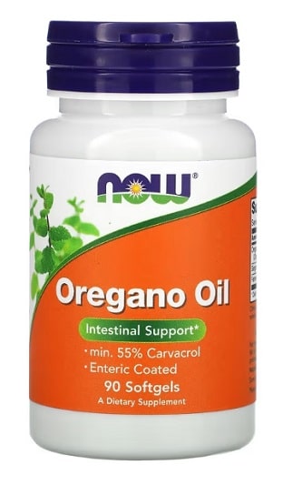 NOW Foods, 오레가노 오일, 소프트젤 90정