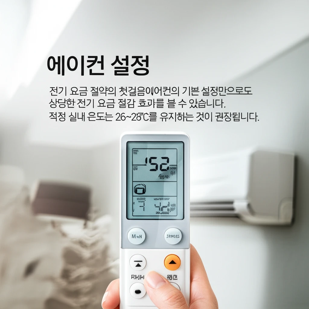에어컨 전기세 절약, 이것만 알면 월