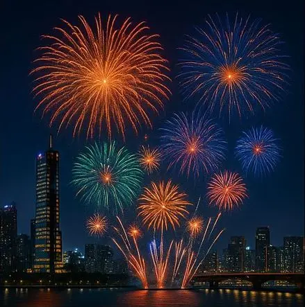 2025년 여의도 서울 불꽃축제2