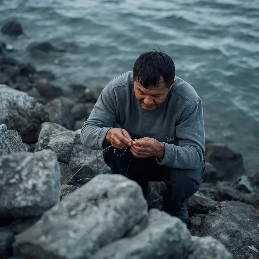 갯바위 갈치낚시 채비 방법 정보 이미지