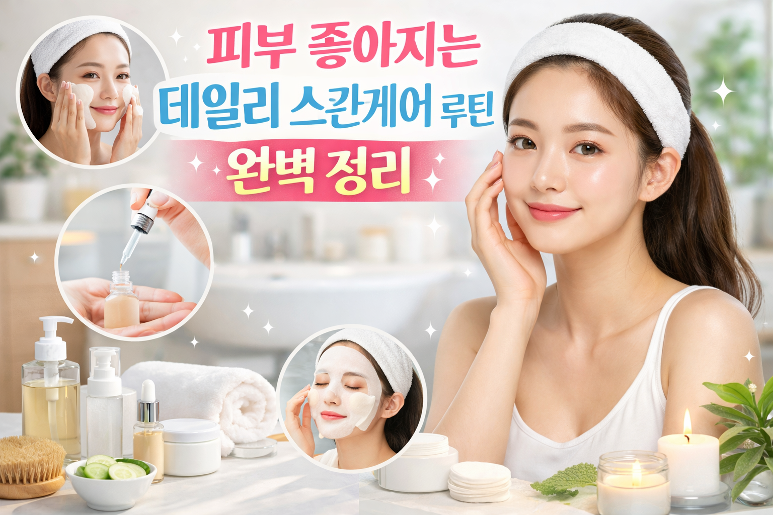 데일리 스킨케어 루틴