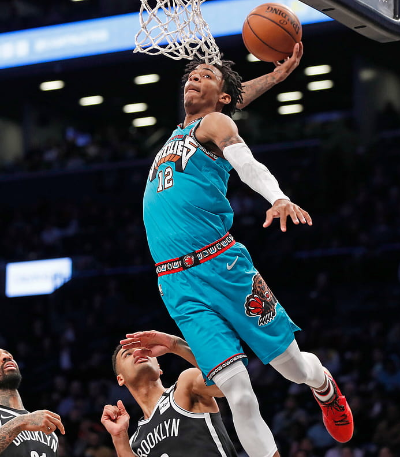 자 모란트의 플레이도 놀랍도록 멋지다!!