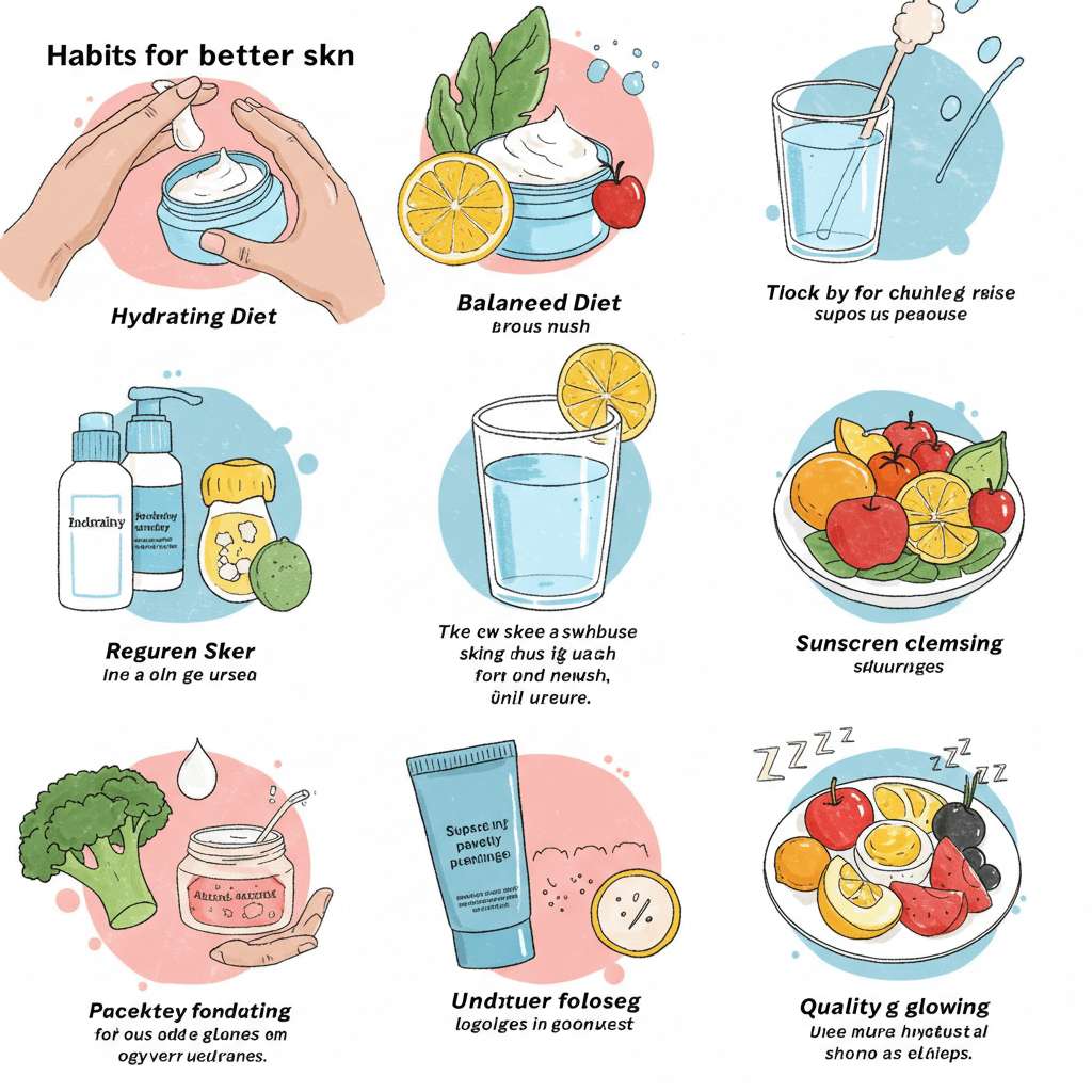 피부가 좋아지는 습관