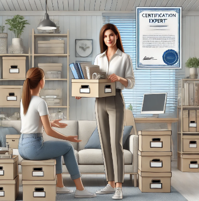 정리수납 전문가 자격증 취득 방법 이미지