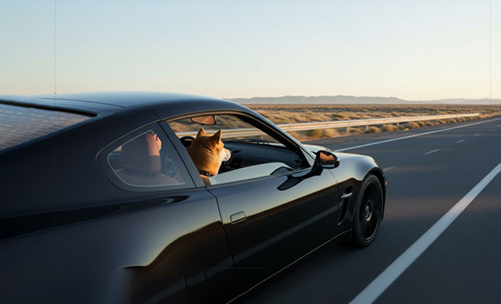 반려동물 드라이브 이미지