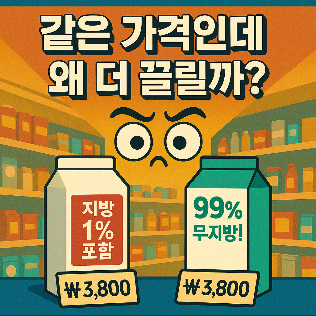 프레밍 효과, 마트 소비를 상징하는 이미지