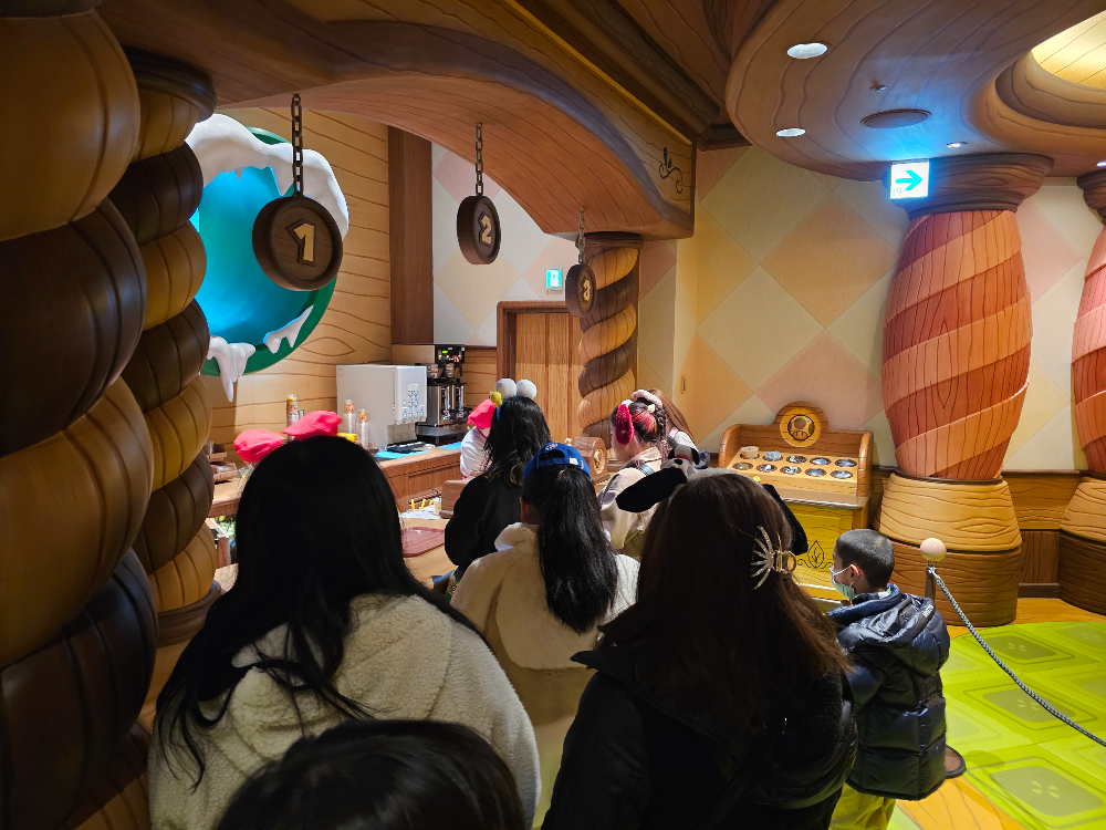 USJ 슈퍼 닌텐도 월드 키노피오카페