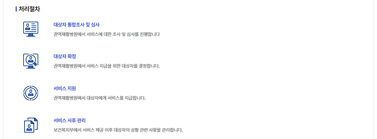 권역재활병원 무료공공재활프로그램