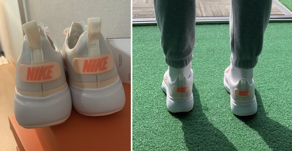 나이키 에이스 썸머라이트 뒷 로고