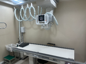 1차 의료기관 정형외과 방사선실 기본 X-ray 엑스레이 촬영 장비 전경