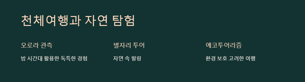 개인화여행