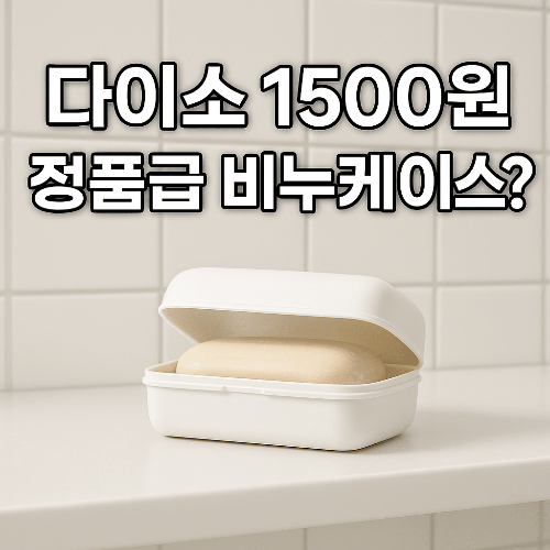 다이소 인기템, 7천원 정품이 1500원? 품절 대란템 리뷰