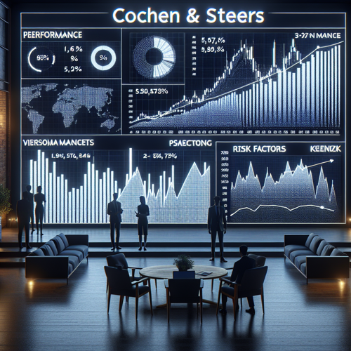 ```json
{"alt":"코헨앤스티어스 주가 전망 및 실적 리스크 분석을 나타내는 그래프와 차트 이미지"}
```