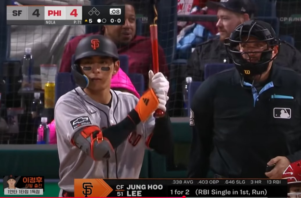2025 메이저리그 센프란 시스코 자이언츠 이정후