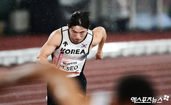 남자 400M 계주 동메달