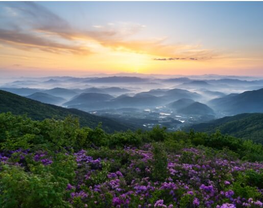 무등산국립공원-해돋이
