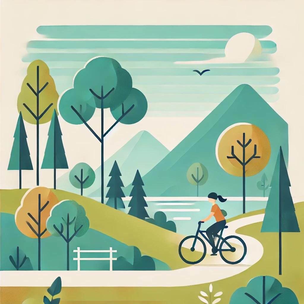 초보자를 위한 자전거 하이킹 코스 추천