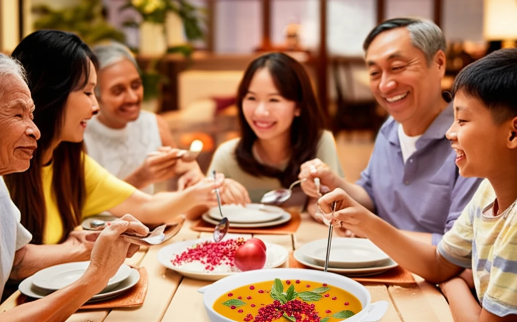 이색적인 맛, 석류 카레 황금 레시피