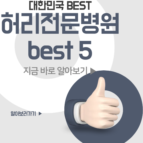 허리디스크전문병원