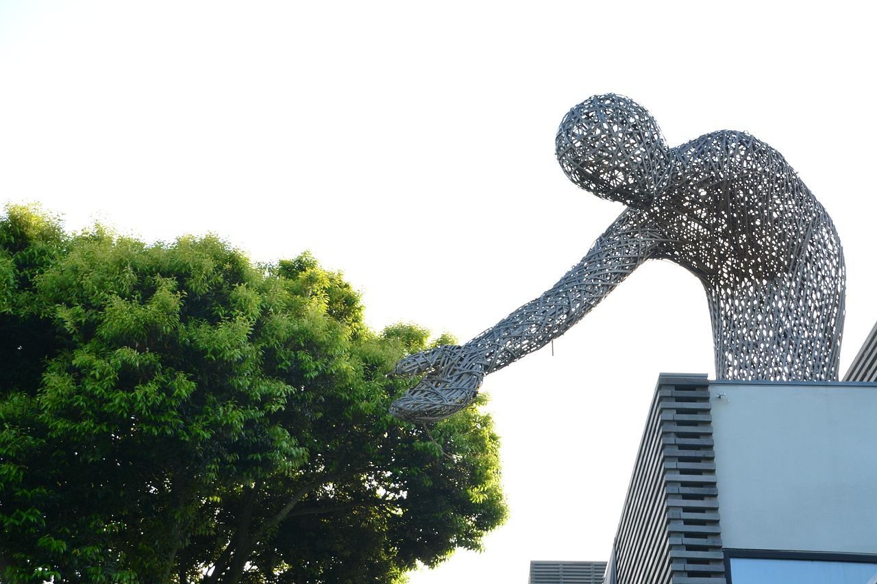 제주 본테 미술관에 설피된 대형 작품