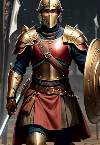 로마 제국 시대에 로마의 병사