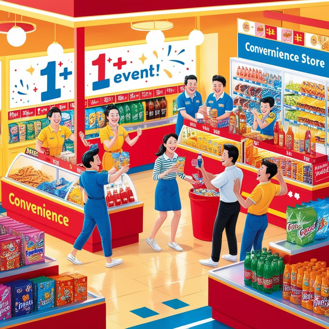 편의점 1+1 행사
