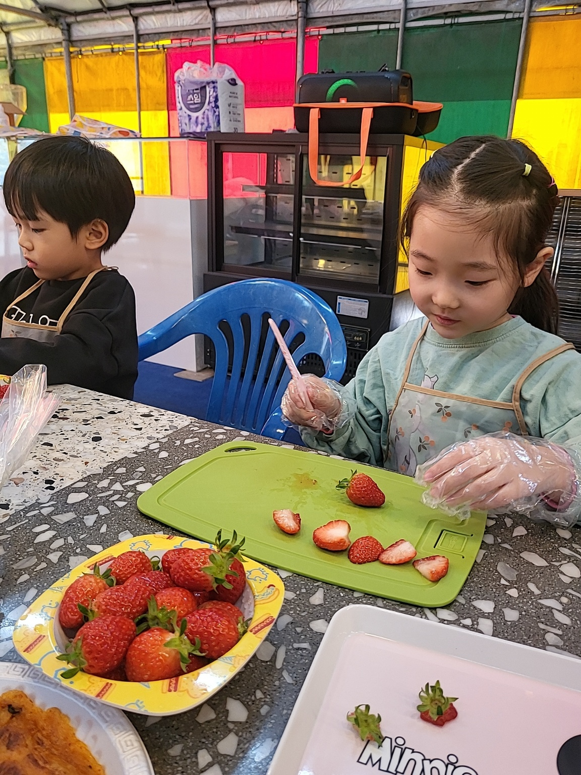 청주 딸기 체험&amp;#44; 딸기 케이크 만들기 (가산딸기 강추!!)