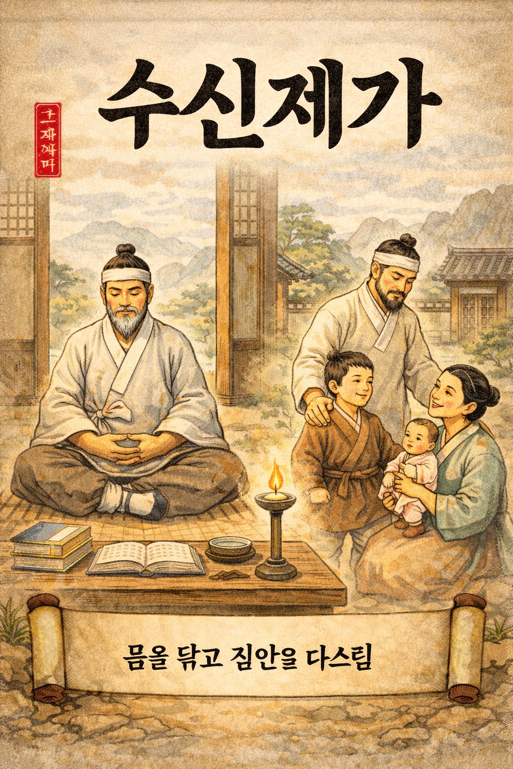 수신제가 사자성어 이미지