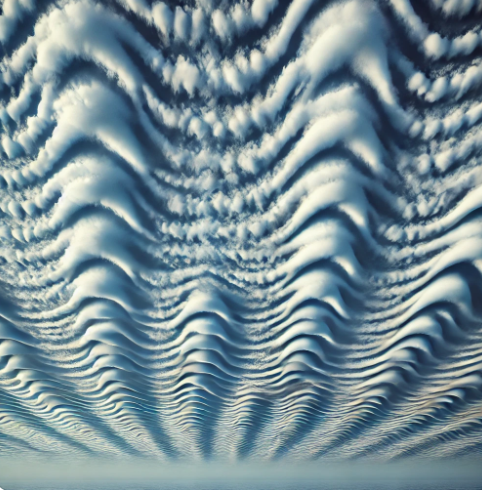 물결 모양의 지진운